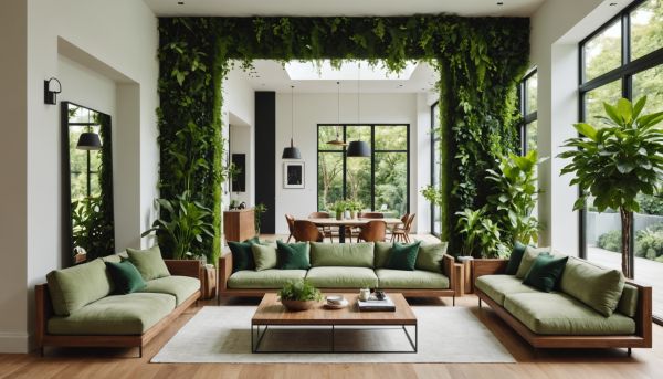 Sublimer ses espaces verts avec des miroirs muraux